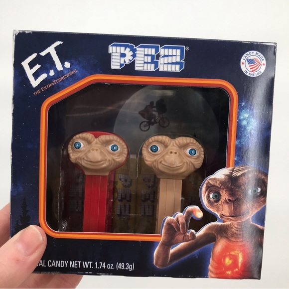 NIB E.T. 40th Anniversary Edition Set of 2 Mini Pez - Picture 2 of 6